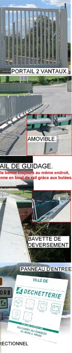 El&eacute;ments de d&eacute;chetteries