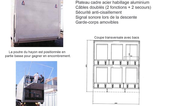 Caissons polybenne pour DASRI (déchets d'activités de soins à risques infectieux) : TAM Bennebennes